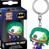 Pop! Keychains>DC Comics - Patchwork The Joker Pocket Pop! Keychain