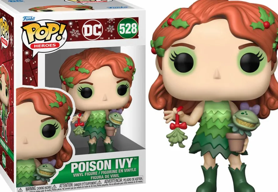Standard Pop!>DC Comics - Poison Ivy with Mistletoe Holiday Pop! Vinyl Figure