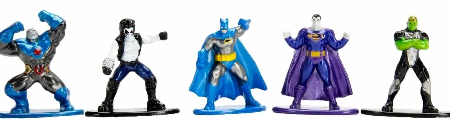 Die-Cast Figures>Batman DC Comics - Series 3 2.5” Nano Metalfigs Die-Cast Figure 5-Pack (Version 2)