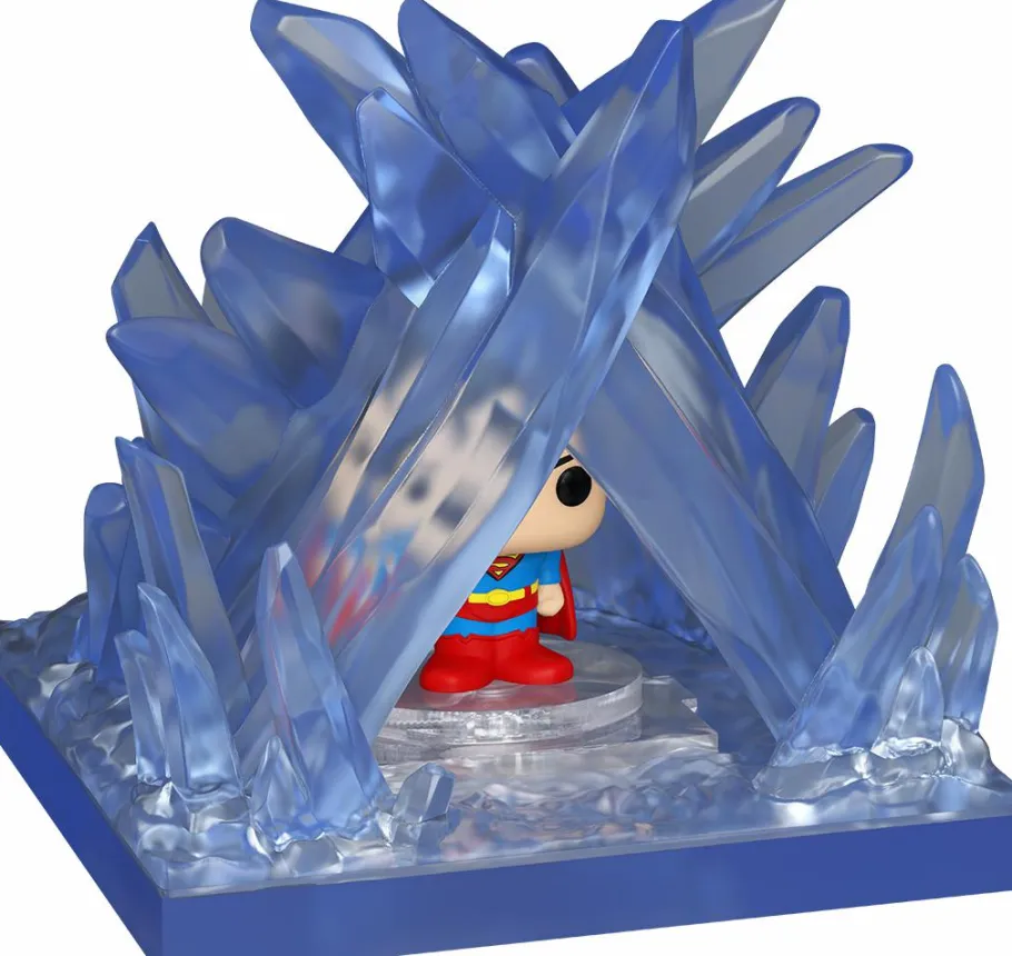 Pop! Rides & Town>DC Comics - Superman & the Fortress of Solitude Bitty Pop! Town Vinyl Figure
