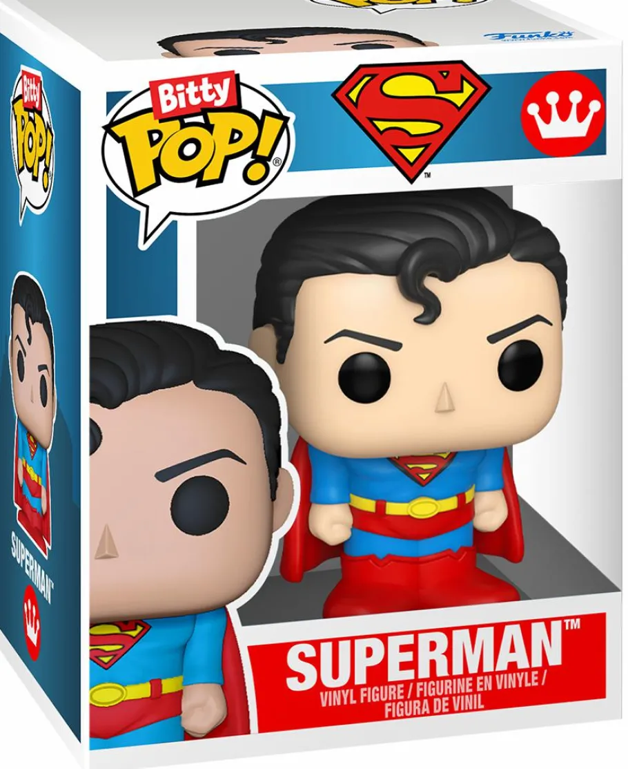 Pop! Rides & Town>DC Comics - Superman & the Fortress of Solitude Bitty Pop! Town Vinyl Figure