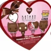 Designer Vinyl>DC Comics - Valentines 2024 (Chocolate) Pocket Pop! Box 4-Pack