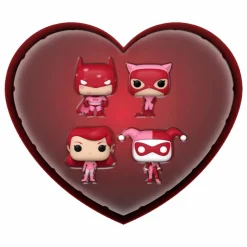 Designer Vinyl>DC Comics - Valentines 2024 Pocket Pop! Box 4-Pack