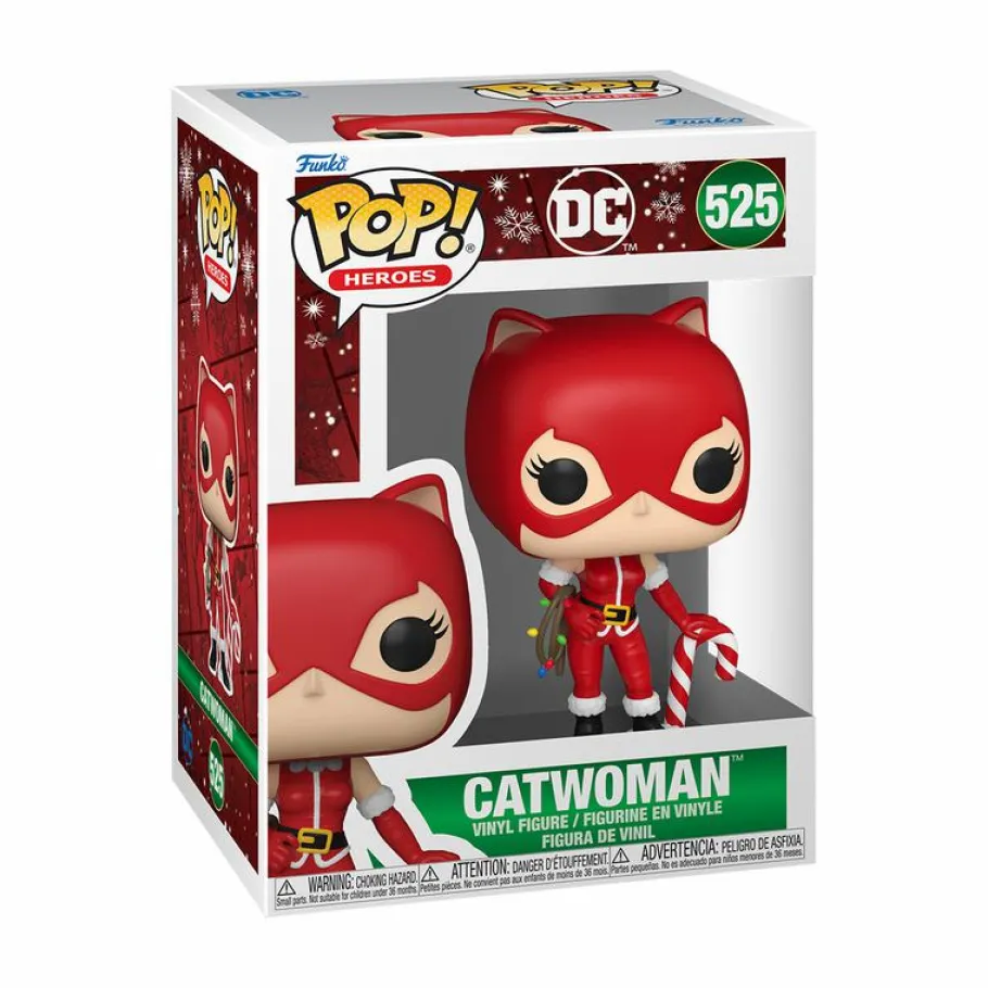 Standard Pop!>DC Comics : Batman - Catwoman with Candy Cane Holiday Pop! Vinyl Figure