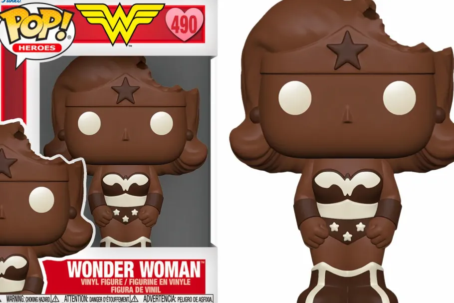 Standard Pop!>DC Comics : Valentines 2024 - Wonder Woman (Chocolate) Pop! Vinyl Figure
