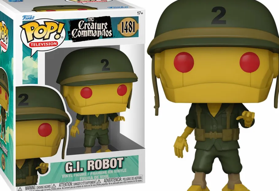 Standard Pop!>Creature Commandos DC: - G.I. Robot Pop! Vinyl Figure