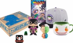 Collector & Mystery Boxes>Batman DC Legion of Collectors - Villains Subscription Box (One Size Fits All)