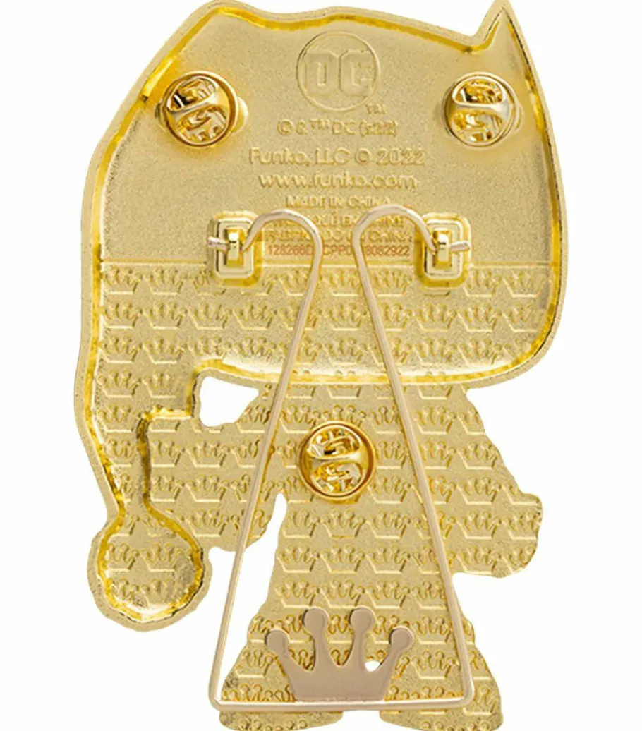 Pop! Home & Accessories>DC Comics DC Super Heroes - Batman as Ebenezer Scrooge Holiday 4” Pop! Enamel Pin