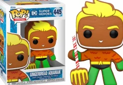Designer Vinyl>Aquaman DC Super Heroes - Gingerbread Pop! Vinyl Figure