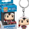 Pop! Keychains>DC Comics DC Super Heroes - Superman Holiday Pocket Pop! Vinyl Keychain