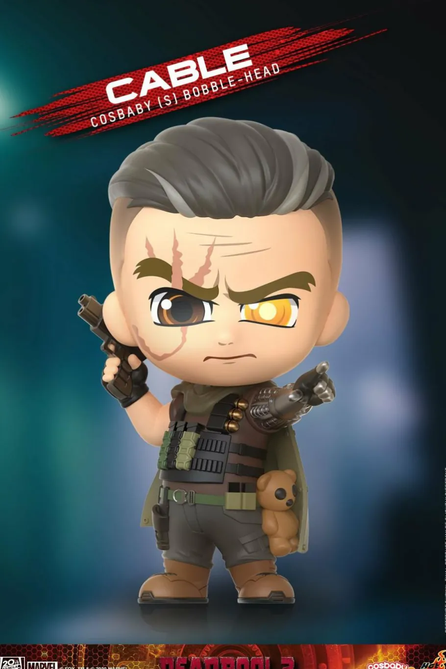 Designer Vinyl>Deadpool 2 - Cable Cosbaby (S) Hot Toys Figure