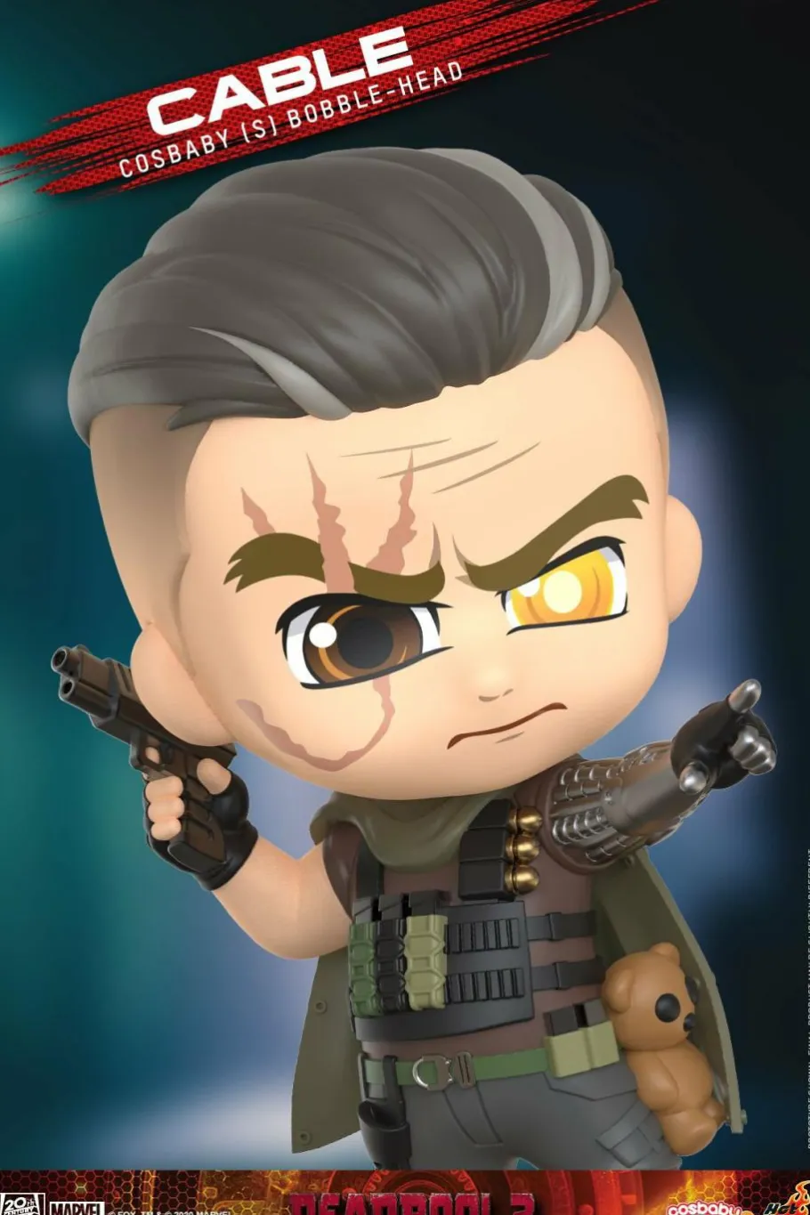 Designer Vinyl>Deadpool 2 - Cable Cosbaby (S) Hot Toys Figure