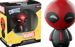 Designer Vinyl>Deadpool - Black Suit Dorbz Vinyl Figure