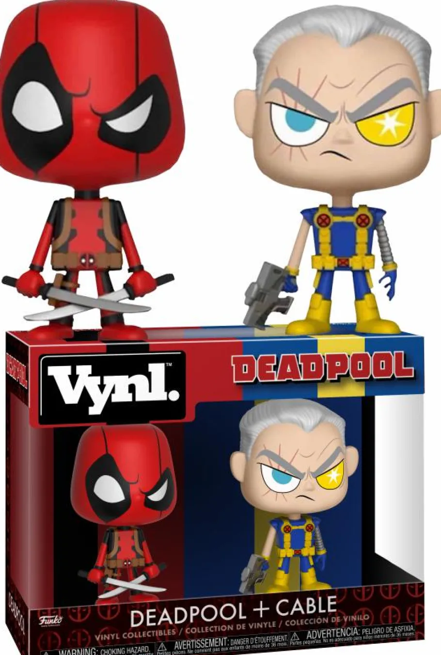 Designer Vinyl>Deadpool - & Cable Vynl. Vinyl Figure 2-Pack