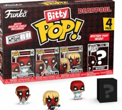 Blind Box>Deadpool - (Sleepover), (Larp), (Heavy Metal) & Mystery Bitty Pop! Vinyl Figure 4-Pack