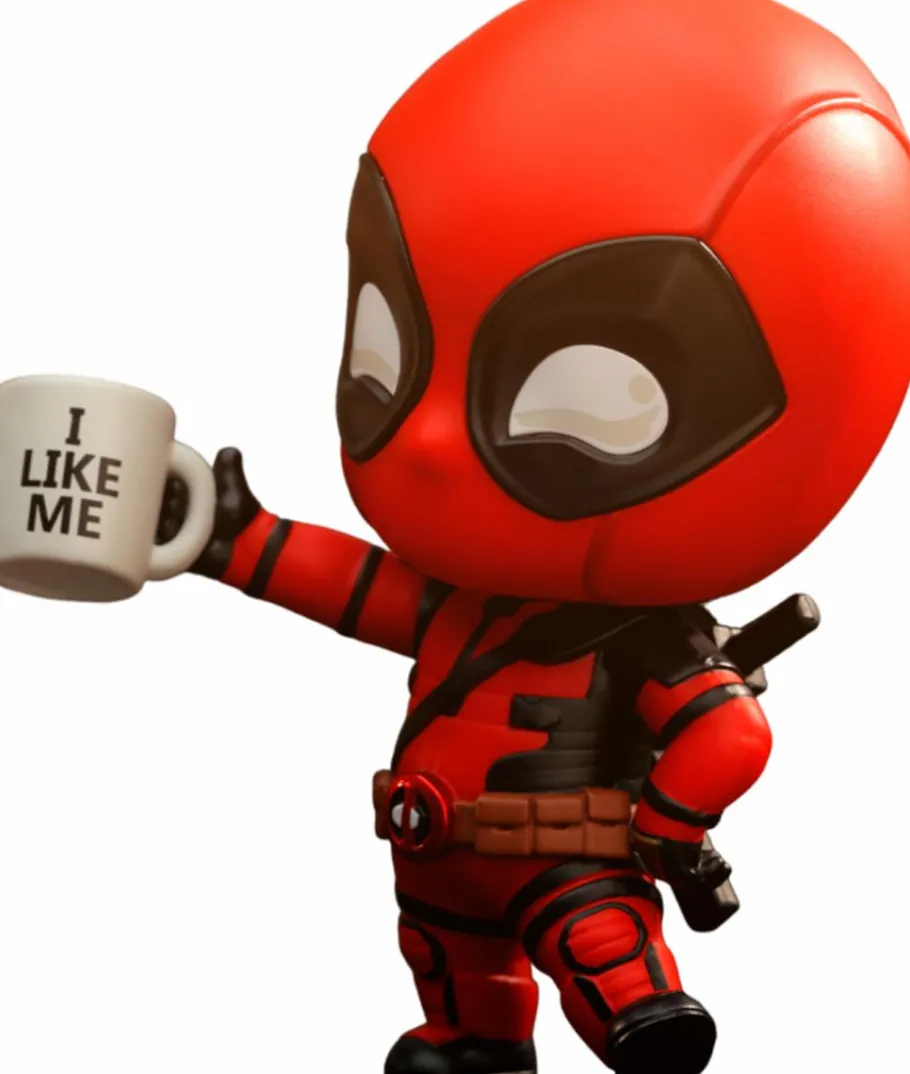 Designer Vinyl>Deadpool & Wolverine (2024) - with Mug Cosbaby (S) Hot Toys Figure