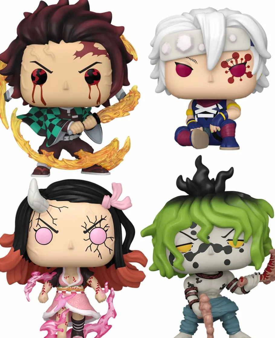 Pop! Bundles>Demon Slayer - Demonology Pop! Vinyl Figure Bundle (Set of 4)
