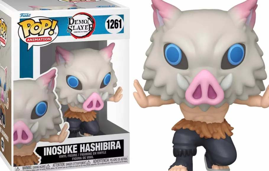 Standard Pop!>Demon Slayer - Inosuke Hashibira Beast Breathing 7th Form Pop! Vinyl Figure