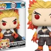 Super-Sized Pop!>Demon Slayer - Kyojuro Rengoku 10" Jumbo Pop! Vinyl Figure