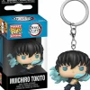 Pop! Keychains>Demon Slayer - Muichiro Tokito (Attack) Pop! Pocket Keychain