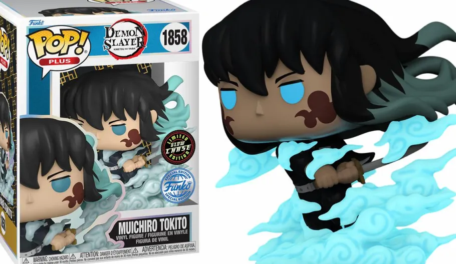 Standard Pop!>Demon Slayer - Muichiro Tokito (Mist Breathing) Pop! Plus Vinyl Figure (Popcultcha Exclusive)
