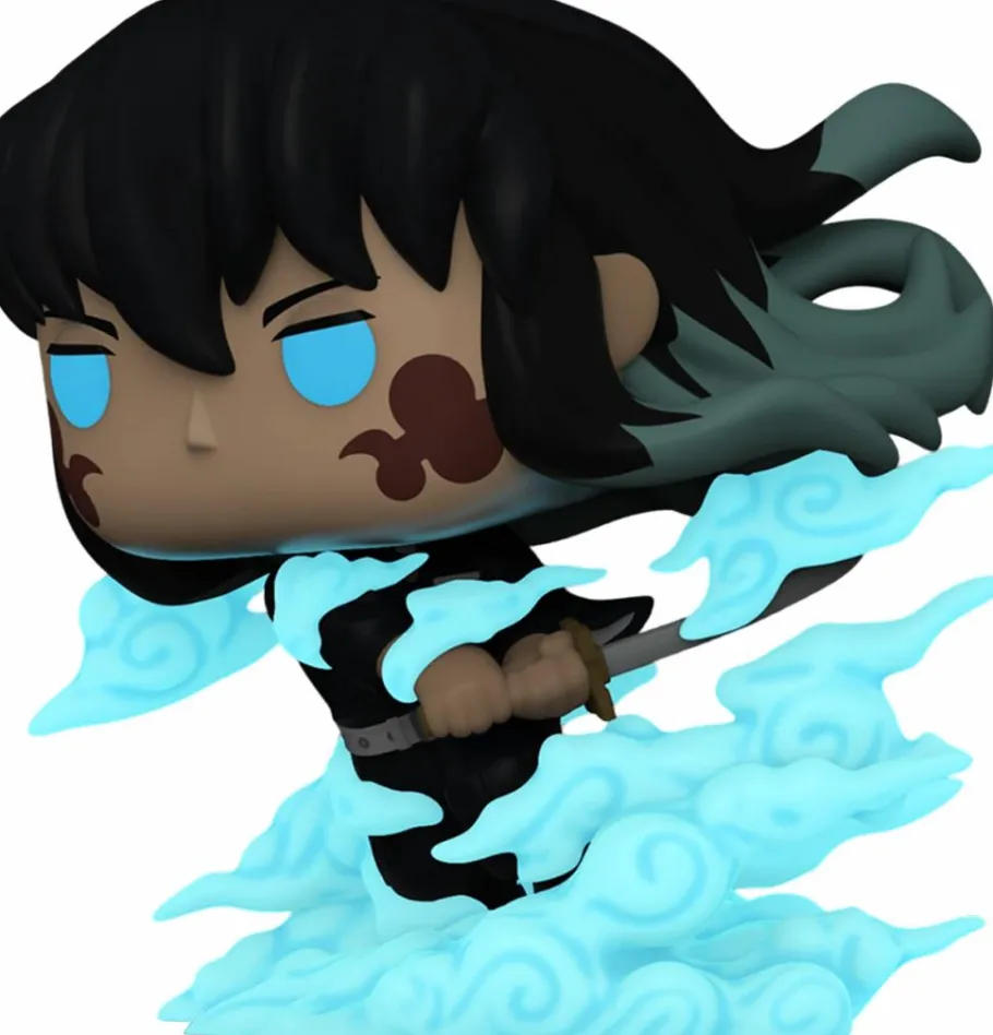 Collector & Mystery Boxes>Demon Slayer - Muichiro Tokito (Mist Breathing) Mystery Box (Includes Muichiro & 3 Exclusive Pop! Vinyl Figures)