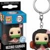 Pop! Keychains>Demon Slayer - Nezuko Kamado Running Pocket Pop! Vinyl Keychain