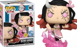Designer Vinyl>Demon Slayer - Nezuko Kamado Glow-in-the-Dark Pop! Plus Vinyl Figure (Popcultcha Exclusive)