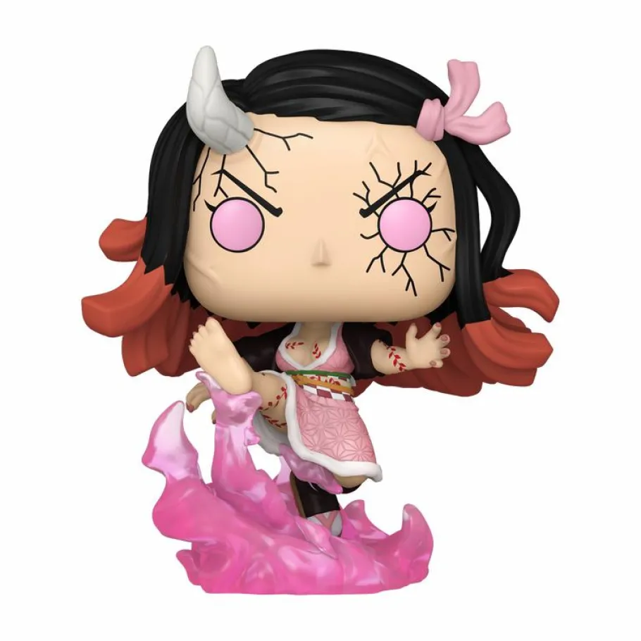 Designer Vinyl>Demon Slayer - Nezuko Kamado Glow-in-the-Dark Pop! Plus Vinyl Figure (Popcultcha Exclusive)