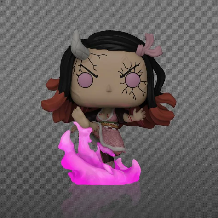 Designer Vinyl>Demon Slayer - Nezuko Kamado Glow-in-the-Dark Pop! Plus Vinyl Figure (Popcultcha Exclusive)