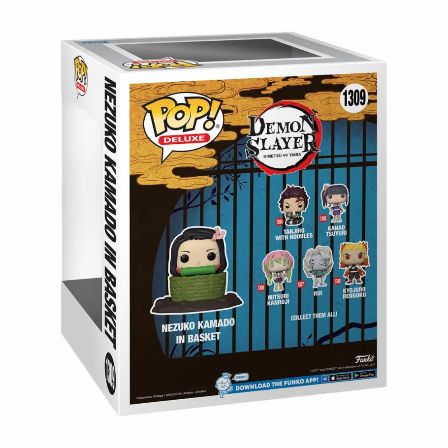 Pop! Deluxe>Demon Slayer - Nezuko Kamado in Basket Deluxe Pop! Vinyl Figure