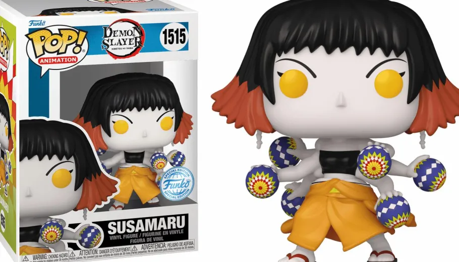 Collector & Mystery Boxes>Demon Slayer - Susamaru with Temari Balls Mystery Box (Includes Susamaru & 5 Mystery Pop! Vinyl Figures)