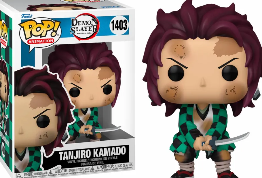 Standard Pop!>Demon Slayer - Tanjiro Kamado (Training) Pop! Vinyl Figure