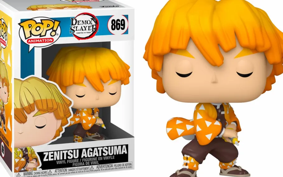 Standard Pop!>Demon Slayer - Zenitsu Agatsuma Pop! Vinyl Figure