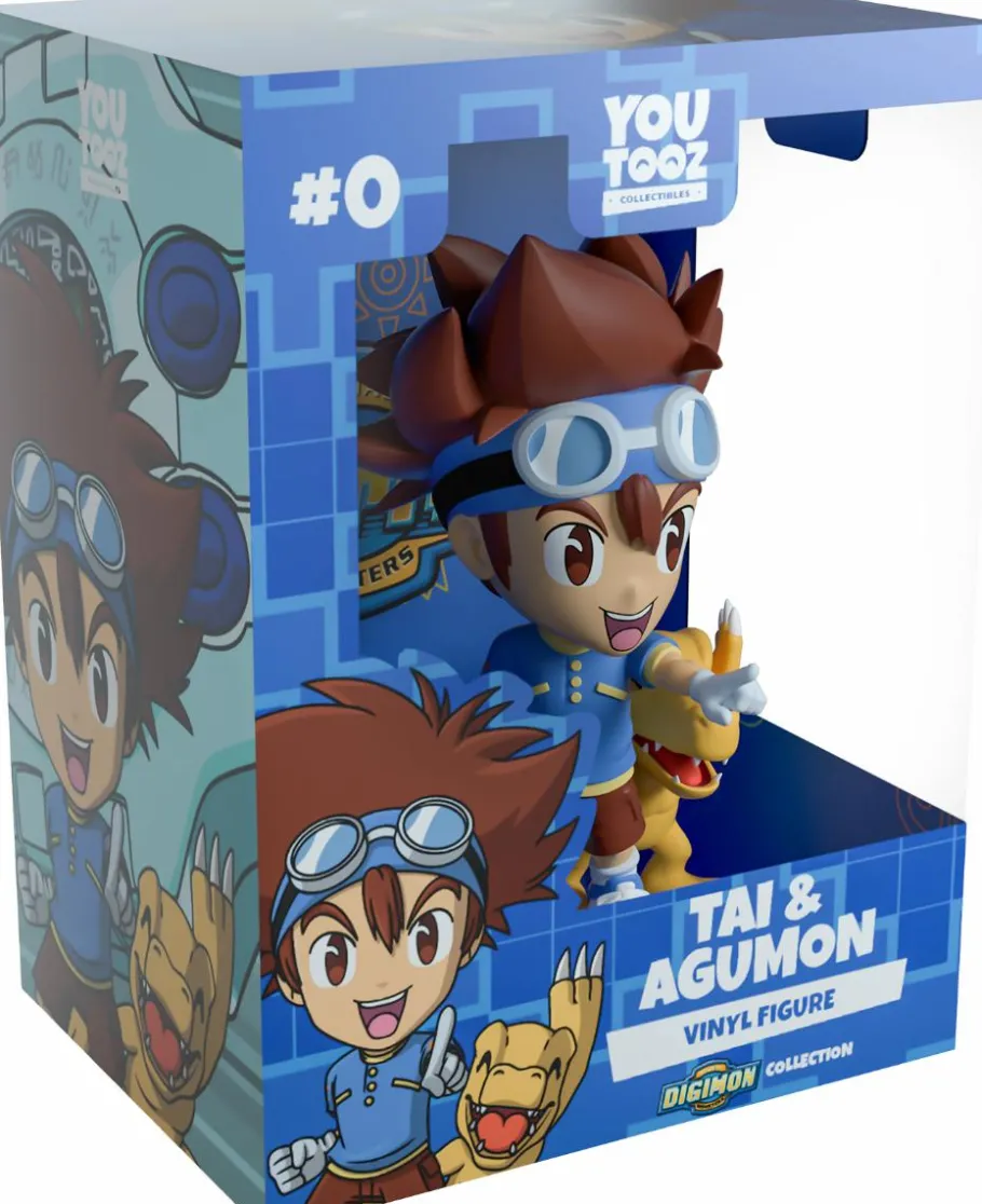 Designer Vinyl>Digimon - Tai & Agumon 5" Vinyl Figure