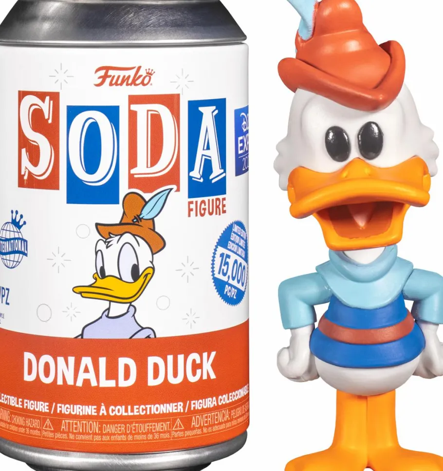 Designer Vinyl>Disney - Donald Duck SODA Vinyl Figure in Collector Can (International Edition)