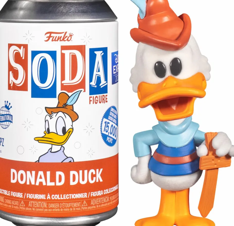 Designer Vinyl>Disney - Donald Duck SODA Vinyl Figure in Collector Can (International Edition)