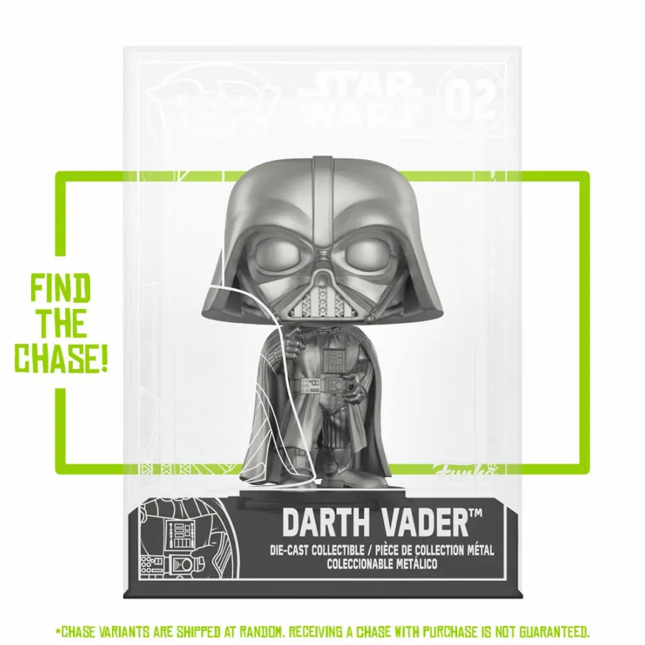 Die-Cast Figures>Indiana Jones Disney - , Darth Vader & Mickey Mouse Diecast Metal Pop! Vinyl Figure Bundle (Set of 3) (Funko / Popcultcha Exclusive)