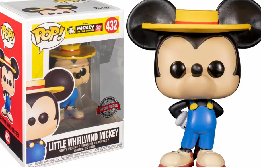 Standard Pop!>Disney - Little Whirlwind Mickey Mouse 90th Anniversary Pop! Vinyl Figure