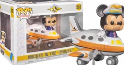 Pop! Rides & Town>Disney - Mickey in the “Mouse” Plane Pop! Rides Vinyl Figure