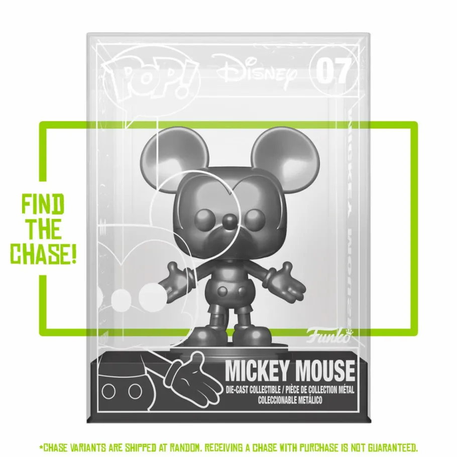 Die-Cast Figures>Mickey Mouse Disney - Diecast Metal Pop! Vinyl Figure (Funko / Popcultcha Exclusive)