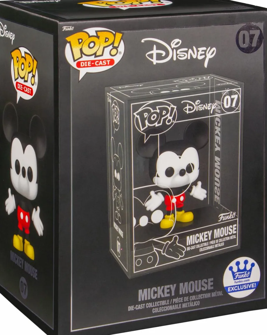 Die-Cast Figures>Mickey Mouse Disney - Diecast Metal Pop! Vinyl Figure (Funko / Popcultcha Exclusive)