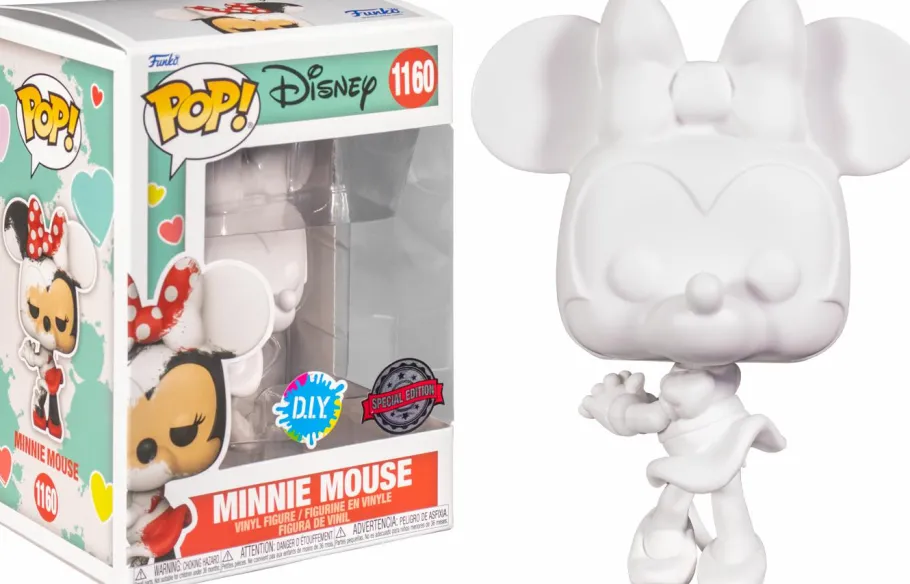 Standard Pop!>Mickey Mouse Disney - Minnie Mouse Valentine’s Day DIY Pop! Vinyl Figure