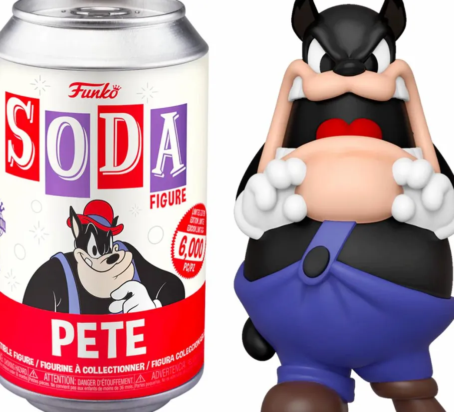 Designer Vinyl>Disney - Pete Vinyl SODA Figure in Collector Can (International Edition)
