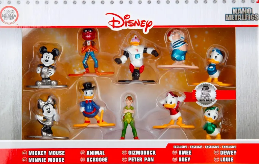 Die-Cast Figures>Disney - Series 2 Nano Metalfigs 2” Die-Cast Figure 10-Pack
