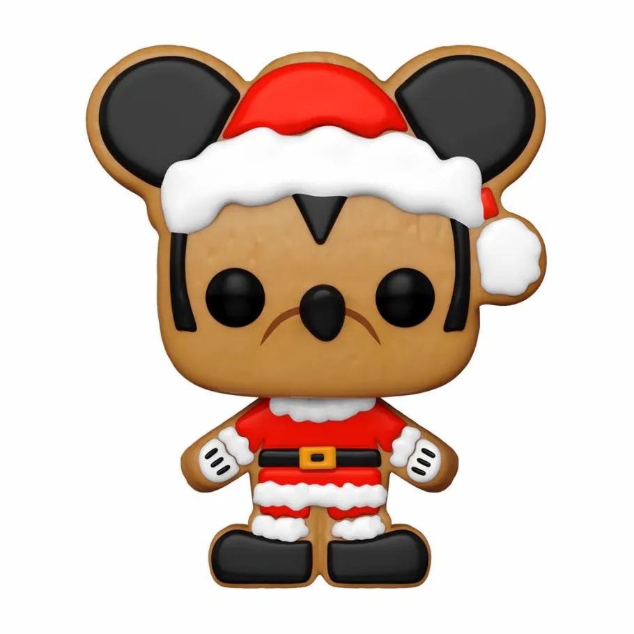Standard Pop!>Disney : Holiday - Santa Mickey Mouse Gingerbread Man Pop! Vinyl Figure
