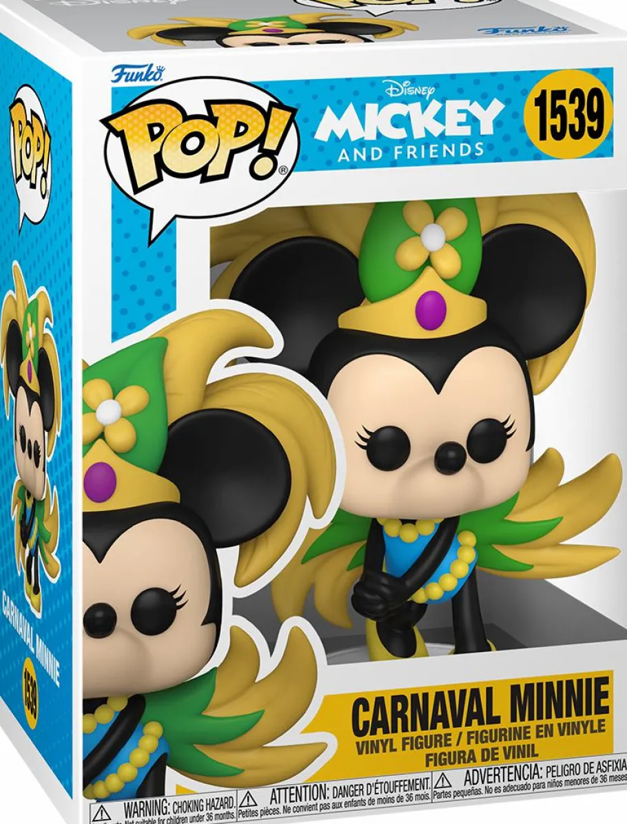 Standard Pop!>Disney : Mickey and Friends - Carnaval Minnie Pop! Vinyl Figure