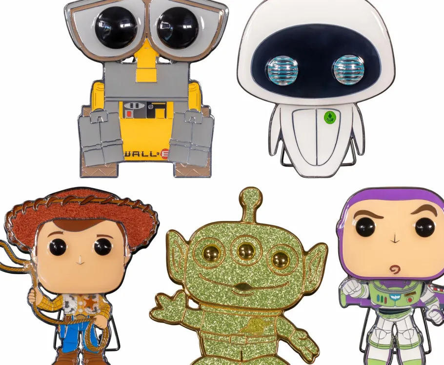 Pop! Home & Accessories>Disney Pixar - Series 01 4” Pop! Enamel Pin Assortment (Sealed Display of 12)