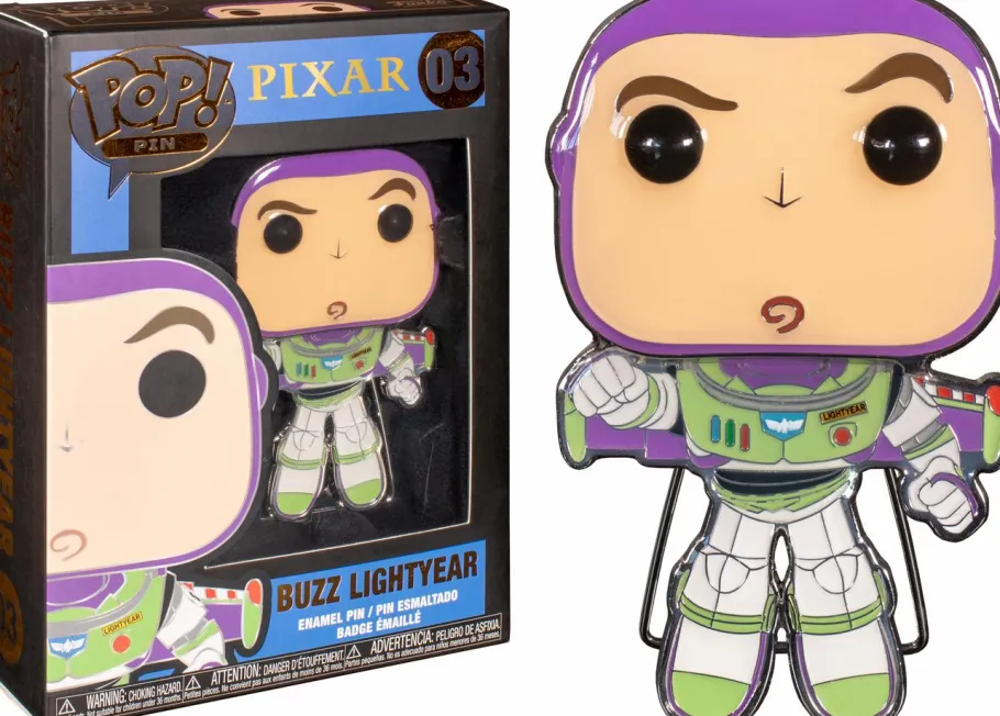Pop! Home & Accessories>Disney Pixar - Series 01 4” Pop! Enamel Pin Assortment (Sealed Display of 12)