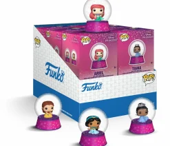Blind Box>Disney Princess - Bitty Pop! Mini Snow Globes Vinyl Figure (Display of 12)